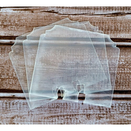 Clear Scraps - Memory Dex Collection - Acrylic Dividers - Angled