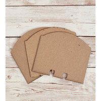 Clear Scraps - Memory Dex Collection - Chipboard Dividers - Rounded