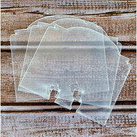 Clear Scraps - Memory Dex Collection - Acrylic Dividers - Vintage