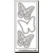 Clear Scraps - Clear Mixers - Clear Acrylic Stencil - Butterflies