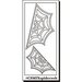 Clear Scraps - Clear Mixers - Clear Acrylic Stencil - Spider Webs