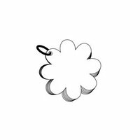 Clear Scraps - Clear Album - Mini Flower, CLEARANCE