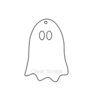 Clear Scraps - Halloween - Clear Album - Mini Ghost
