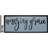 Clear Scraps - Mascils - 6 x 16 Masking Stencil - Amazing Grace