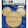 Clear Scraps - 12 x 12 Printer Tray - Mouse Circle