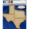 Clear Scraps - 12 x 12 Printer Tray - Texas Circle