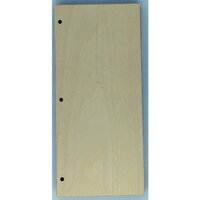 Clear Scraps - Birch Wood Album - Slimline - 5 x 11 - Regular