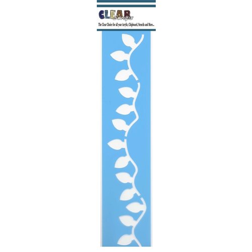 Clear Scraps - Mascils - Christmas - Border Masking Stencil - X-mas Lights String