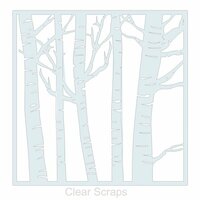 Clear Scraps - Mascils - 12 x 12 Masking Stencil - Forest