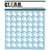 Clear Scraps - Mascils - 12 x 12 Masking Stencil - Houndstooth