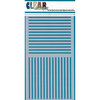 Clear Scraps - Mascils - 5 x 9 Layering Masking Stencil - Stripes