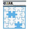 Clear Scraps - Mascils - 12 x 12 Masking Stencil - Puzzle