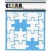 Clear Scraps - Mascils - 12 x 12 Masking Stencil - Puzzle
