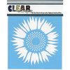Clear Scraps - Mascils - 12 x 12 Masking Stencil - Sunflower