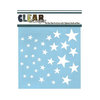 Clear Scraps - Mascils - 6 x 6 Masking Stencil - Stars