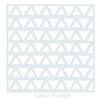 Clear Scraps - Mascils - 12 x 12 Masking Stencil - Triangles