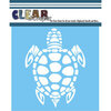 Clear Scraps - Mascils - 6 x 6 - Masking Stencil - Turtle