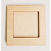 Clear Scraps - 3D Frameables Collection - Birch Base - Square Frame