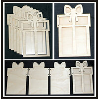 Clear Scraps - Accordion Shaker Album - Present