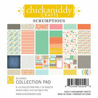 Chickaniddy Crafts - Scrumptious Collection - 6 x 6 Paper Pad
