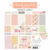 Chickaniddy Crafts - Twirly Girly Collection - 12 x 12 Collection Pack