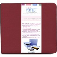 8 x 8 Colorbok - Jill Rinner The Perfect Scrapbook - Cherry
