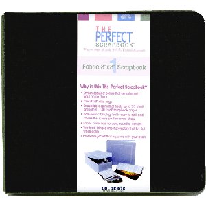 8 x 8 Colorbok - Jill Rinner The Perfect Scrapbook - Licorice