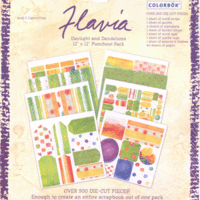 Colorbok Flavia Tapestry Punch-Out Packs - Daylight and Dandelions