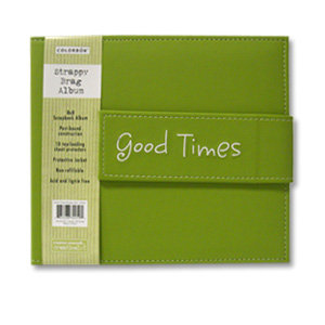 Colorbok - Strappy Bag Album - 8x8 - Good Times, CLEARANCE