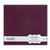 Colorbok - Fabric - 12 x12 - Postbound Scrapbook Albums - Plum