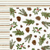 Colorbok - TPC Studio - Woodland Winter Collection - 12 x 12 Double Sided Paper - Greenery