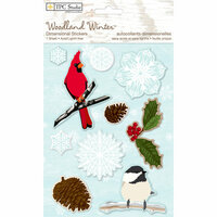 Colorbok - TPC Studio - Woodland Winter Collection - 3 Dimensional Stickers