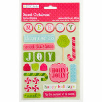 Colorbok - TPC Studio - Sweet Christmas Collection - Dome Stickers with Glitter Accents