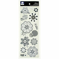 Colorbok - Cloud 9 Design - Nightshade Collection - Fabric Stickers - Icons