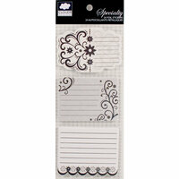 Colorbok - Cloud 9 Design - Nightshade Collection - Journaling Pad - Cardstock Stickers with Foil Accents