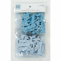 Colorbok - Heidi Grace Designs - Daydream Collection - Die Cut Chipboard Pieces - Alphabet