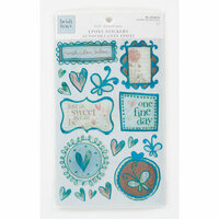 Colorbok - Heidi Grace Designs - Daydream Collection - Epoxy Stickers with Foil Accents