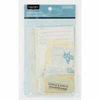 Colorbok - Antique Paperie Collection - Die Cut Cardstock Pieces - Journaling Accents