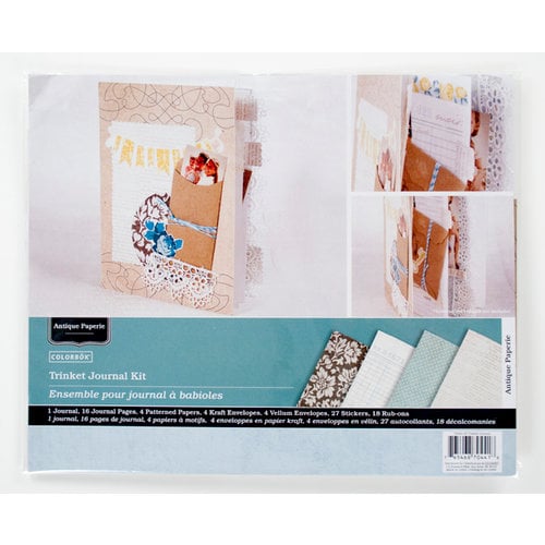 Colorbok - Antique Paperie Collection - Trinket Journal Kit