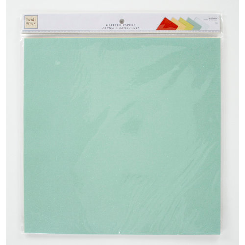 Colorbok - Heidi Grace Designs - Tweet Memories Collection - 12 x 12 Glitter Paper Pack
