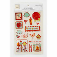 Colorbok - Heidi Grace Designs - Tweet Memories Collection - Foil Epoxy Stickers
