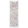 Colorbok - Heidi Grace Designs - Tweet Memories Collection - Rub Ons - Alphabet