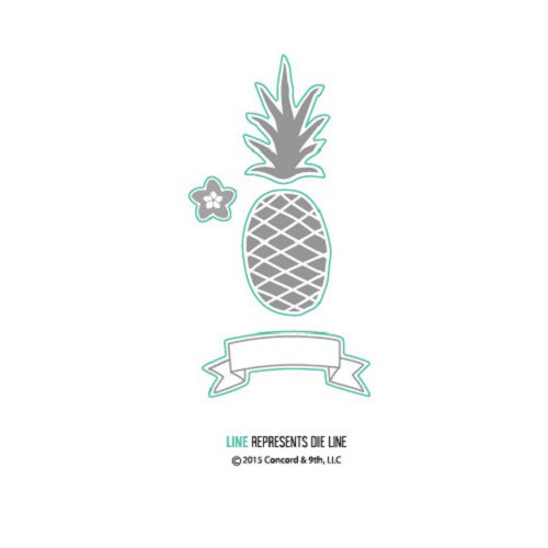 Concord and 9th - Dies - Pop Art Pineapple
