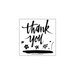 Concord and 9th - Clear Acrylic Stamps - Painted Thank You