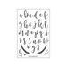 Concord and 9th - Clear Photopolymer Stamps - Sophisticated Script