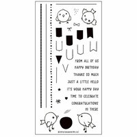 Concord and 9th - Clear Photopolymer Stamps - Birdie Banners