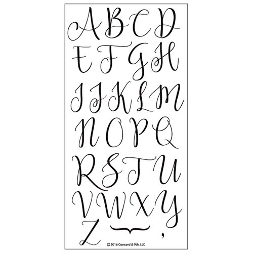 Uppercase Alphabet Hot Stamps Set (1 Set(s))