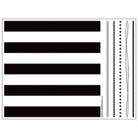 Concord and 9th - Clear Acrylic Stamps - Stripe Builder