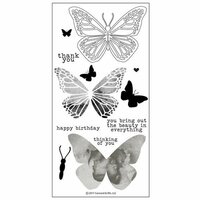 Concord and 9th - Clear Photopolymer Stamps - Butterfly Beauty