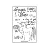 Concord and 9th - Clear Photopolymer Stamps - Unicorn Awesomeness